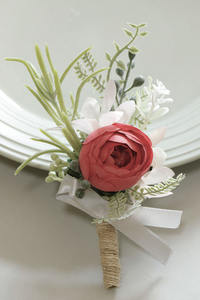 الزفاف حفلة موسيقية المعصم الصدور زهرة العروس وصيفه الشرف سوار اللؤلؤ الزفاف حفلة موسيقية الأخوات الاصطناعي زهرة المعصم اليد زهرة - Product Image 2