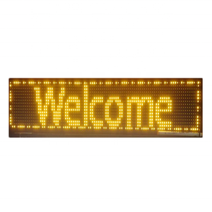 Letrero de publicidad luminoso para interior, panel de visualización led, tablero de aviso, color personalizado, P10 - Product Image 2