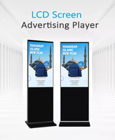 Pantalla Digital LCD de 65, 75, 86 y 100 Pulgadas a Precio Económico, Kiosco con Soporte de Piso, Pantalla Táctil LED para Interiores