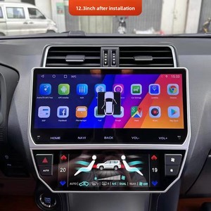 12.3 pouces Android Radio GPS Navigation voiture pour lecteur <span class=keywords><strong>DVD</strong></span> WIFI pour Toyota Land Cruiser Prado 150 2018 <span class=keywords><strong>2022</strong></span> pour Toyota - Product Image 2