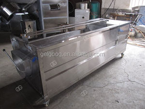 स्वचालित एयर बबल रूट पत्तेदार सब्जी फल अदरक सूखी स्लाइसर और वॉशिंग मशीन गाजर झाड़ी सफाई मशीन - Product Image 6