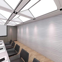 Nouveaux produits décoration murale panneau 3d pvc décor stickers muraux 3d panneaux muraux intérieurs