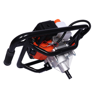 Machine à tarière à essence industrielle OEM 2 temps 52cc, équipement de forage, forets de 100/200/300 mm pour trous de poteaux de clôture, plantation - Product Image 6