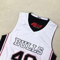 Pantalones cortos de baloncesto para hombre de tela duradera, UNIFORMES DE EQUIPO personalizados, camiseta de baloncesto reversible con precios al por mayor