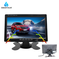 Smartour 7 pouces 12-24V affichage couleur de moniteur de voiture pour Bus camion vue arrière arrière sauvegarde AHD Aviation tête caméra livraison directe