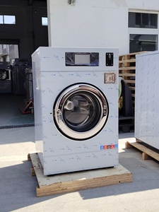 Mesin cuci listrik industri skala besar peralatan pembersih komersial siklus pencucian ganda suhu dapat disesuaikan - Product Image 2