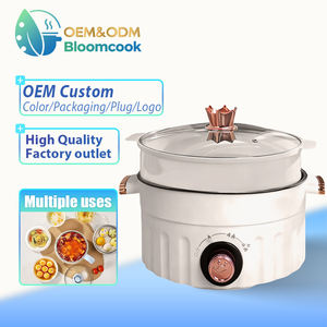 Cuisinière multifonctionnelle saine Bloomcook OEM 2025, chauffage rapide, antiadhésive, mini, portable, cuisson au gaz/électrique, marmite chaude - Product Image 6