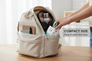 Machine à bruit blanc pour enfants, motif hibou de dessin animé, avec sons musicaux, design de bureau - Product Image 4