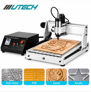 Low Price Homemade DIY <b>Mini</b> 3040 4060 Single 3-Axis Milling <b>Router</b> Machine for Wood & Stone Portable Desktop High Achi - Product Image 2