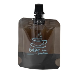 Bolsas de Líquido Transparentes Negras con Boquilla, para Bebidas Frías, Envases Desechables para Café Concentrado de 50 ml - Product Image 5