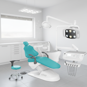 <strong>Dental</strong> <strong>Chair</strong> <strong>Unit</strong> Equipment ISO Certified Metal &amp; Steel with Plastic <strong>Electric</strong> <strong>Dental</strong> <strong>Unit</strong> - Product Image 1