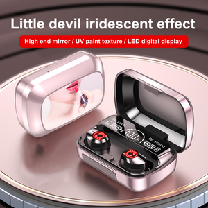 Auriculares intrauditivos M23, Auriculares deportivos impermeables para videojuegos, auriculares inalámbricos TWS Ture con pantalla LED y control táctil - Product Image 2