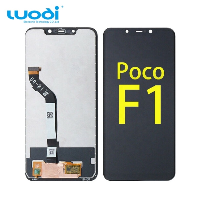 Original Tft Lcd Screen for Xiaomi Poco F1 Touch Screen with Digitizer Full Assembly Replacement Phone Lcd