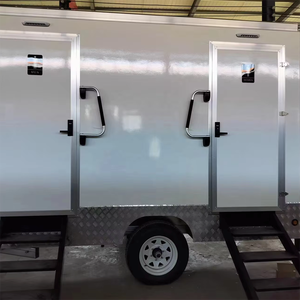 Bagno Portatile di Lusso Personalizzato con Doccia e WC, Rimorchio per Servizi Igienici Stradali - Product Image 5