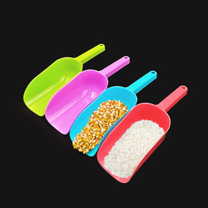 Plastic Multi Purpose Shovel For Rice Flour Grains Cat Litter Household Use Green Red Purple - Product Image 2