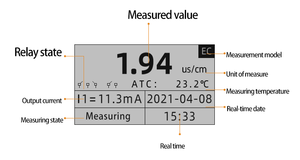 DDG-2080pro numérique en ligne salinité EC conductivité TDS résistivité contrôleur transmetteur analyseur moniteur salinomètre mètre - Product Image 3