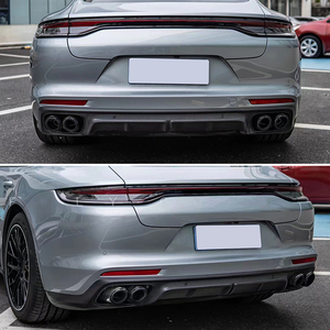 Nouveaux tuyaux d'échappement de remplacement à quatre sorties modifiés 2017-2023, échappement sport en option pour Panamera 971 2.9T - Product Image 3