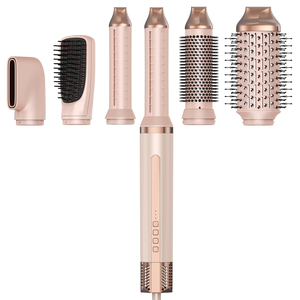 Sèche-<span class=keywords><strong>cheveux</strong></span> rotatif 6 en 1, peigne à air chaud, <span class=keywords><strong>brosse</strong></span> multi-styliste et sèche-<span class=keywords><strong>cheveux</strong></span> pour des résultats parfaits - Product Image 1
