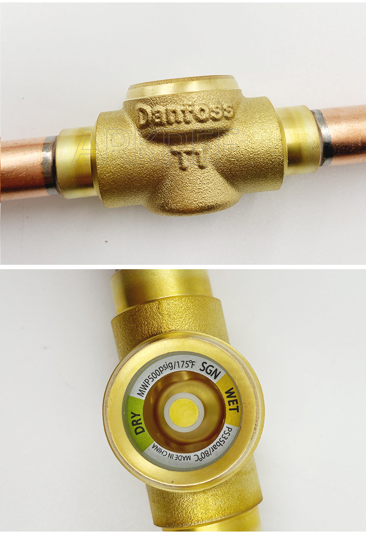 Regard Danfoss SGI 10 S – 3/8'' à Souder – 014-0035 – Neuf