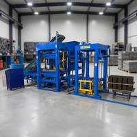Machine à fabriquer des blocs entièrement automatique QT4-15 - Machine à fabriquer des briques creuses en béton à haute efficacité