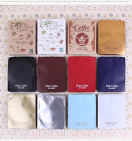 Sachets à thé écologiques, pièces, filtre Portable, blanc mat, emballage uni, petite pochette, Kraft, simple, vente en gros