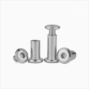 अनुकूलित एम 1 एम 2 एम 4 5 चिकागो स्क्रू कॉपर प्लेटेड कार्बन स्टील चिकागो स्क्रू टाइटेनियम बोल्ट ग्रा5 टाइटेनियम बोल्ट - Product Image 1