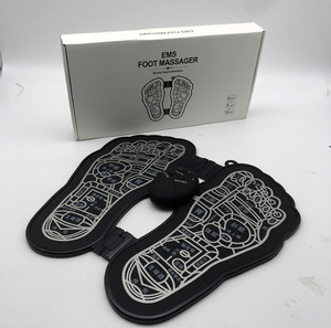 Mini-masseur de pieds rechargeable pour seniors, tapis de massage portable à impulsions avec minuterie et tutoriel intégré pour la relaxation à domicile - Product Image 4