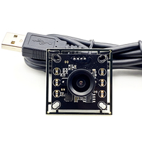 Módulo de Cámara USB Weinan Electronics JX-H62 720P, Campo de Visión de 120 Grados, Plug-and-Play para Windows, Android, Linux, Mac OSX, Sin Necesidad de Instalación de Controladores