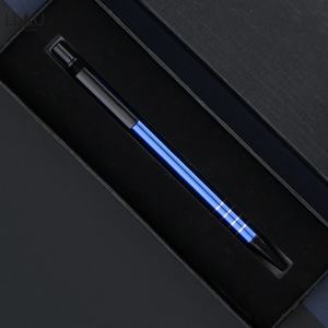 Hochwertiger benutzer definierter Logo Black Metal Gel Pen mit blauer Tinte 0,5mm Schreib breite für Büro und Schule Verwenden Sie VIP Gift China Factory - Product Image 6