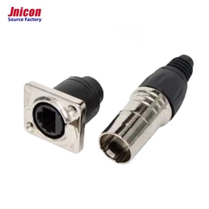 Jnicon công nghiệp <span class=keywords><strong>RJ45</strong></span> D-Link nam cắm nữ ổ cắm IP65 IP44 tường Bảng điều khiển gắn kết Cat6 bảo vệ Ethernet kết nối không thấm nước - Product Image 2