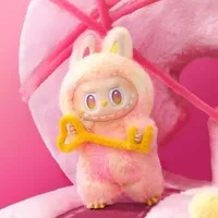100% Оригинальная коллекционная фигурка POP MART Labubu the Monsters V3 Big Into Energy Mystery Box POPMART, виниловая плюшевая игрушка-сюрприз в закрытой упаковке