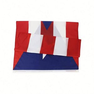 Oferta Especial: Bandera Nacional de Puerto Rico de Primera Calidad, 3x5 pies, Doble Costura, Ojales de Latón, Estilo de Aluminio para Colgar - Product Image 2