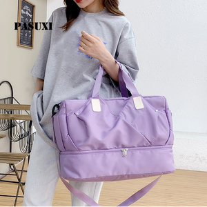 Bolsa <span class=keywords><strong>de</strong></span> Viaje Grande <span class=keywords><strong>de</strong></span> Poliéster <span class=keywords><strong>de</strong></span> Alta Calidad PASUXI, Ligera, para Gimnasio y Deportes, con Separación para Ropa Húmeda/Seca, para Fin <span class=keywords><strong>de</strong></span> Semana o Viajes Cortos - Product Image 1