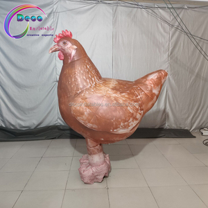 Déguisement Adulte Sauter costume Cosplay Fête <span class=keywords><strong>Gonflable</strong></span> <span class=keywords><strong>Coq</strong></span> poule cocu costume de poulet - Product Image 1