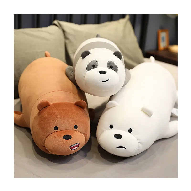 Logotipo personalizado Oso marrón Oso polar Panda Peluche Muñeco Animal Juguete para niños Regalos
