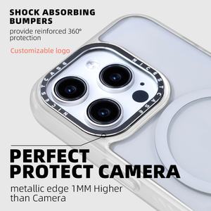 Transparent Glitter Epoxy Blank <b>Phone</b> Cases for Uv Printing Frosted Clear Tpu Magnetic <b>Phone</b> Case for Iphone 16 15 14 13 Pro Max - Product Image 4