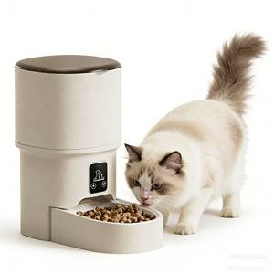 Vente directe d'usine, distributeur automatique de nourriture pour animaux de compagnie, distributeur intelligent de nourriture pour animaux de compagnie, distributeur de nourriture pour animaux de compagnie à commande à distance, bols et distributeurs pour animaux de compagnie - Product Image 1