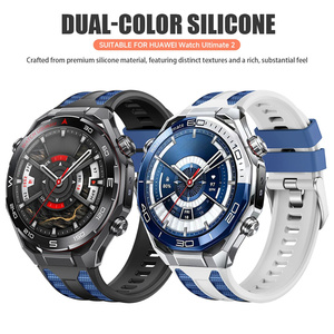 Correa de Silicona de 22 mm para Huawei <span class=keywords><strong>Watch</strong></span> Ultimate <span class=keywords><strong>2</strong></span>, Correa para Huawei <span class=keywords><strong>Watch</strong></span> GT 6 5 4, Correa de Liberación Rápida - Product Image 5