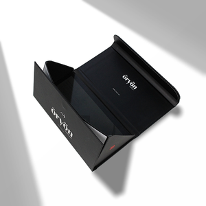Caja de Embalaje Rígida de Materiales Reciclados con Impresión de Logotipo Personalizado OEM ODM, Impresión a Cuatro Colores, para Gafas de Lectura y de Sol - Product Image 2