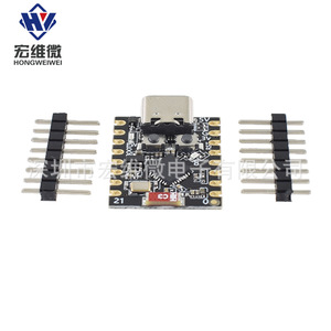 Carte de développement Hongwei Micro ESP32-C3 SuperMini 5V 3.3V avec broches de connexion pour le prototypage - Product Image 2