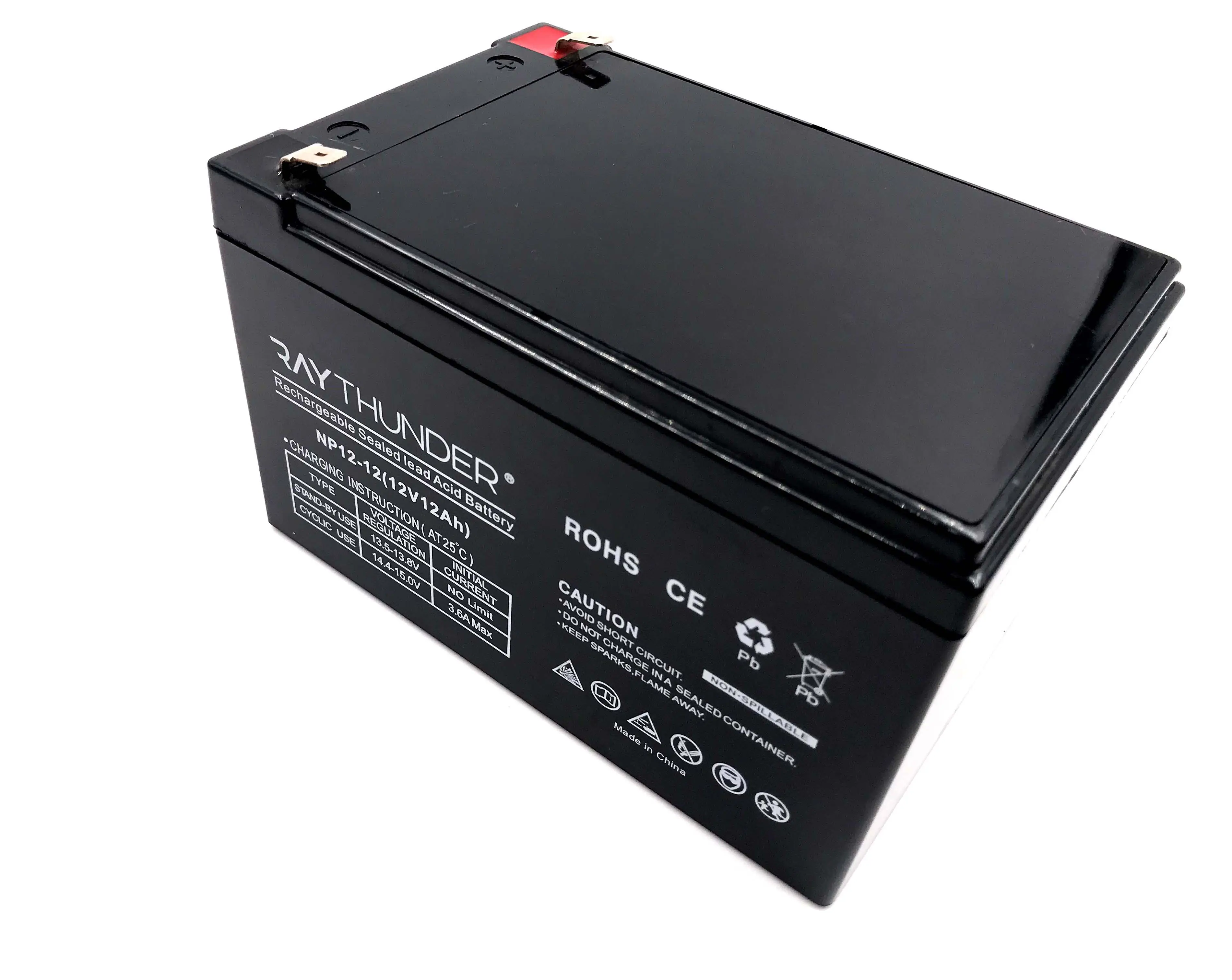 12v12AH lithium battery ups solar chargeable-N