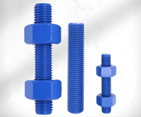 Custom High-strength Steel B7 Double Head Studs Bolt Round Head Fully Threaded Rod 100mm Length Grade 8 Fine Coarse Thread