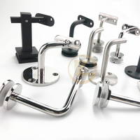 Support de main courante en acier inoxydable 304 YL METAL pour verre