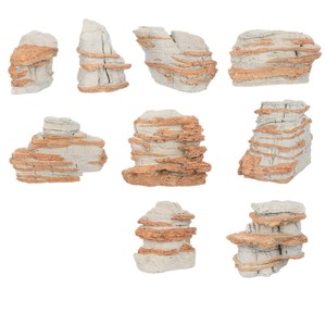 Décoration d'aquarium PKY : Ornement paysager en résine en forme de bus-car pour cachette de poissons et crevettes - Product Image 6