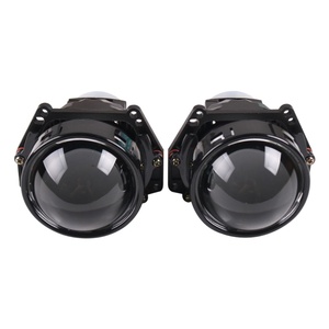 Russia China Hot Sale 3 Inch H4 H7 Auto Bi-led <b>Projector</b> Lens Headlights Built in Fan Cooling Led Headlight Auto <b>Lighting</b> System - Product Image 3