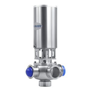 Donjoy Sanitaire SS304/ 316L 1 ''-4'' Manuel Arc <span class=keywords><strong>Valve</strong></span> Structure Régulatrice Coupe Réservation Média Avec Nettoyeur Flexible - Product Image 4