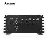 AK-25001D Mini amplificateur audio de voiture haute performance Mono classe D 2500W puissant cristal clair 4 canaux gamme complète amplificateur de classe D