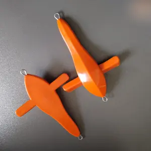 Nuevo diseño PU espuma pez flotador avión mosca pájaro señuelo para curricán atún Marlin para la pesca