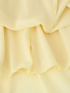 MYST & ZA donna 2025 estate nuovo stile semplice e Versatile gonna a vita alta rotonda in Chiffon 1284971 1284891 - Product Image 5