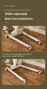 Máquina Elétrica de Elevação Portátil e Dobrável Multifuncional para Pacientes Paralisados, Andador Rollator Marca WCHT com Garantia de 5 Anos - Product Image 6